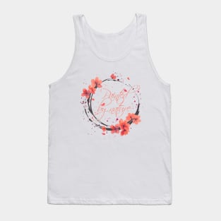 cherry blossom painted by nature Tank Top
